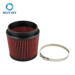 Stainless Steel Mesh Filter 130mm Universal Racing Car Air Intake Filter