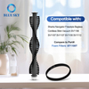 Foam Filter and Roller Brush Belt Replacement for Shark Navigator Upright VAC Sv1106 Sv1107 Sv1100 Sv1112, Vacuum Cleaner Spare Parts
