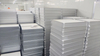 Blue Sky Filter Customized Size High Volume Flow Filters H14 Air Conditioning Aluminum Frame HVAC Air Filter in Cleanroom