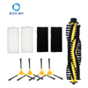 Sweeping Robot Vacuum Cleaner Accessories Brush Filter Kit Fits for Tesvor S6 X500 X520 X600 PRO X500 PRO M1