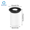 Size of Replacement Dust Bags for Numatic NQ100 Vacuum Cleaner