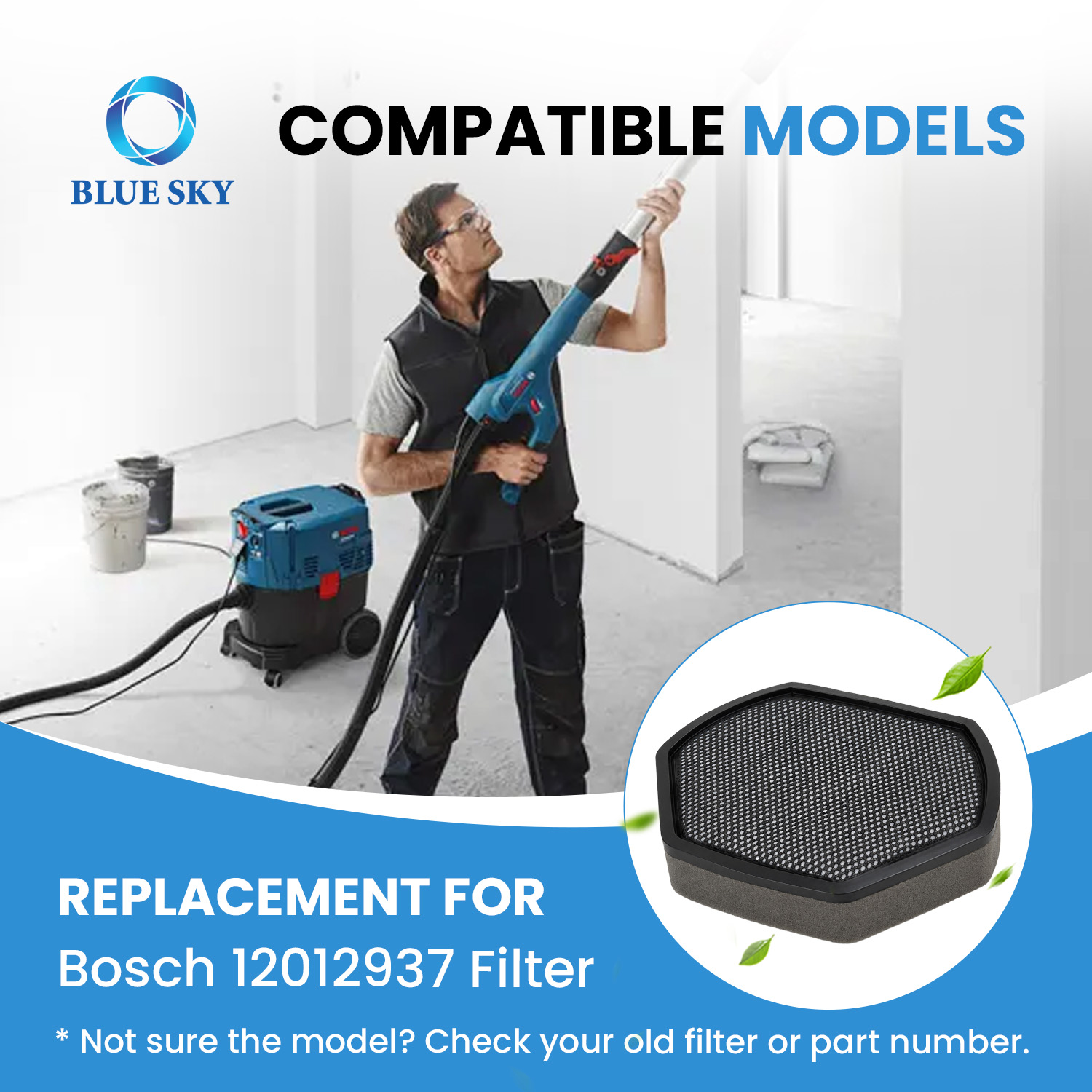 12012937 washable foam motor protection filter replacement 
