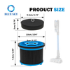 HEPA Replacement Filter for PowerClean FurGuard 280W Vacuum Cleaner Size