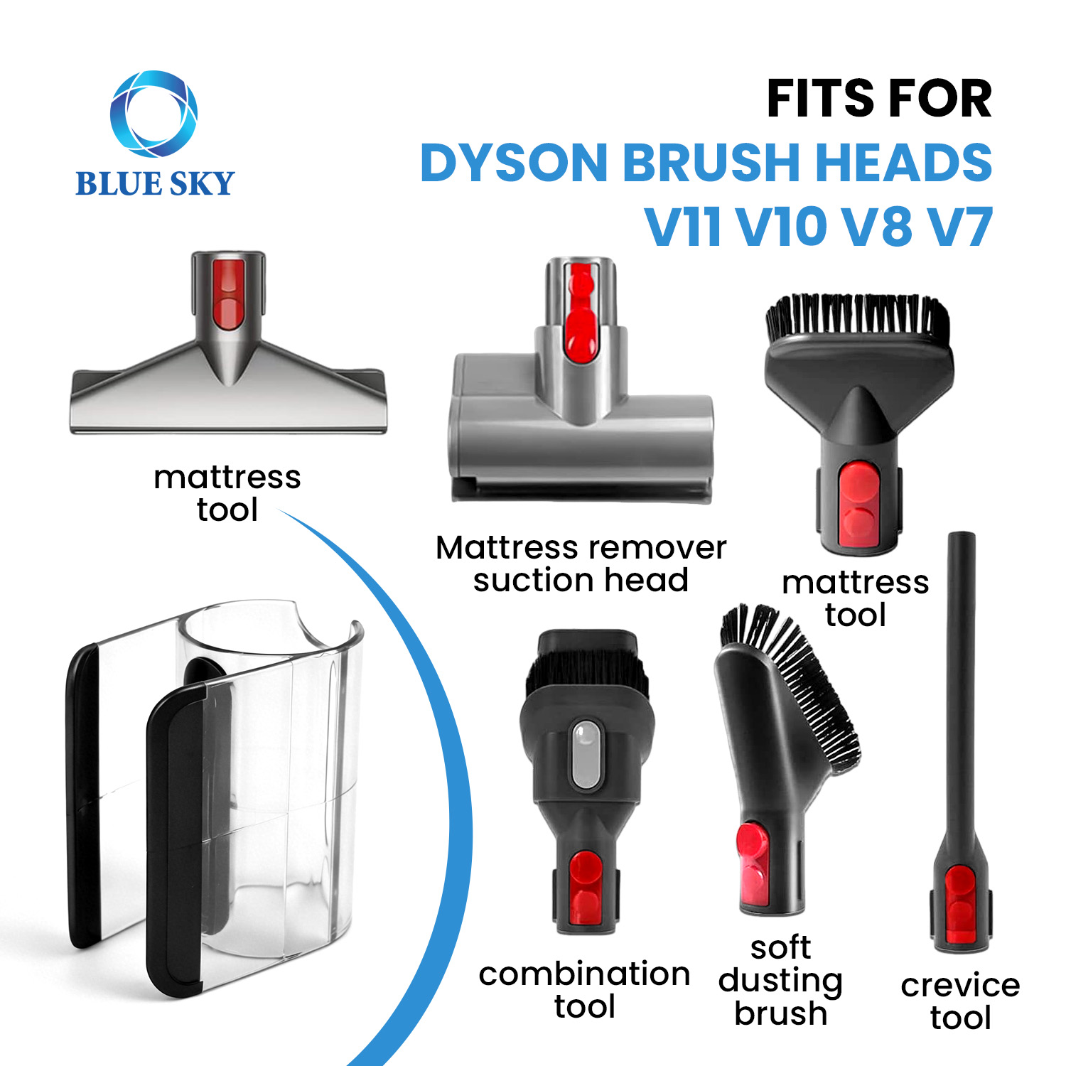 Dyson V11 V10 V8 vacuum cleaner wall mount holder clip installed