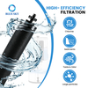 Activated carbon water filter cartridge compatible with Berkey BB9-2 gravity water filtration system replacement element