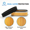 Lawn mower air filter replacement fit for Hondas GXV160UH2 HRC216K3 engine replacing 17210-Z1V-003 filter parts