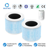 4-in-1 H13 True HEPA carbon replacement filter compatible with Momcozy AP01 nursery air purifier for baby room air cleaning