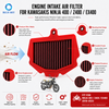 Motorcycle air filter replacement fit for Kawasakis Ninja 400 Z400 EX400 engine intake system with OEM ODM supply available