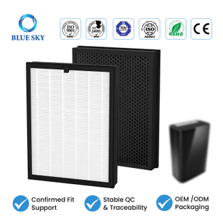 3-in-1 HEPA & Carbon Replacement Filter Compatible with PuroAirs 400