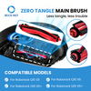 Replacement accessories parts kit fit for Roborocks Q10 S5 and Q10 X5 robot vacuum cleaners with main brush side brushes and HEPA filters
