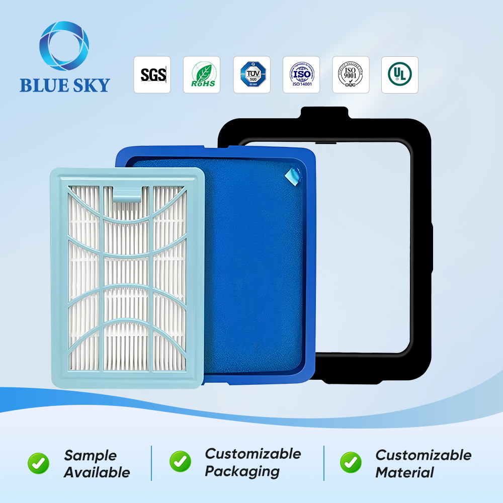 Customization Available Air Filter Set for Philips CP0616 FC9728 FC9730 FC9731 FC9732 Vacuum Cleaner