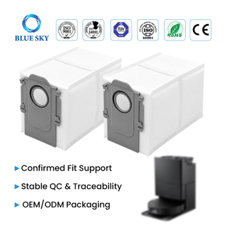 Robot Vacuum Dust Bag for Roborocks Qrevo and Saros Series