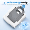 Non-woven replacement dust bag compatible with Roborocks Qrevo QV35A S5V Saros 10R 20 S8 MaxV and QX Revo docks