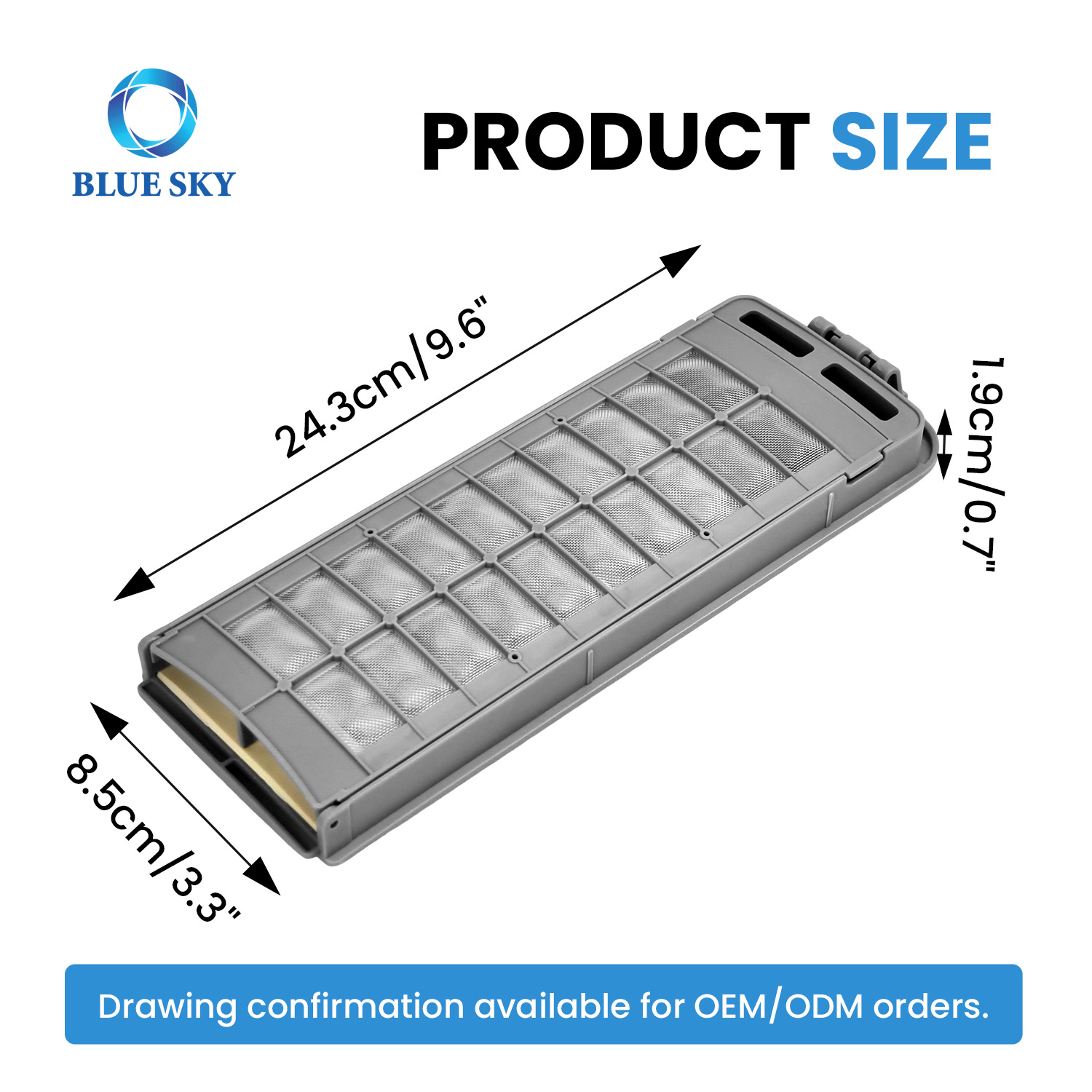 Washing machine lint filter box replacement compatible with Samsung DC62-00018A DC97-16513A OEM spare parts