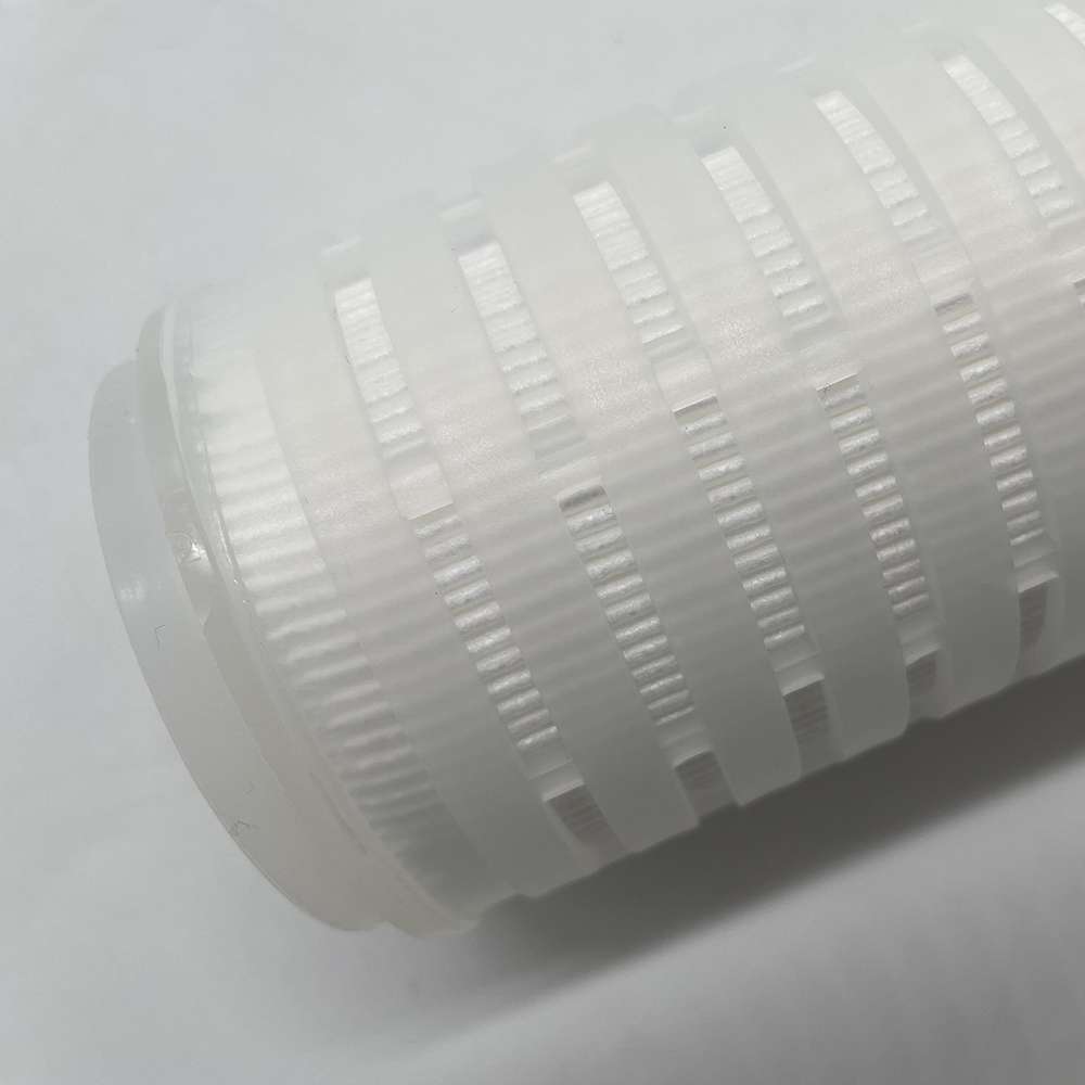 10'' Absolute Rated Polypropylene Pleated Filter Cartridge PP Membrane Filter for Water Filter