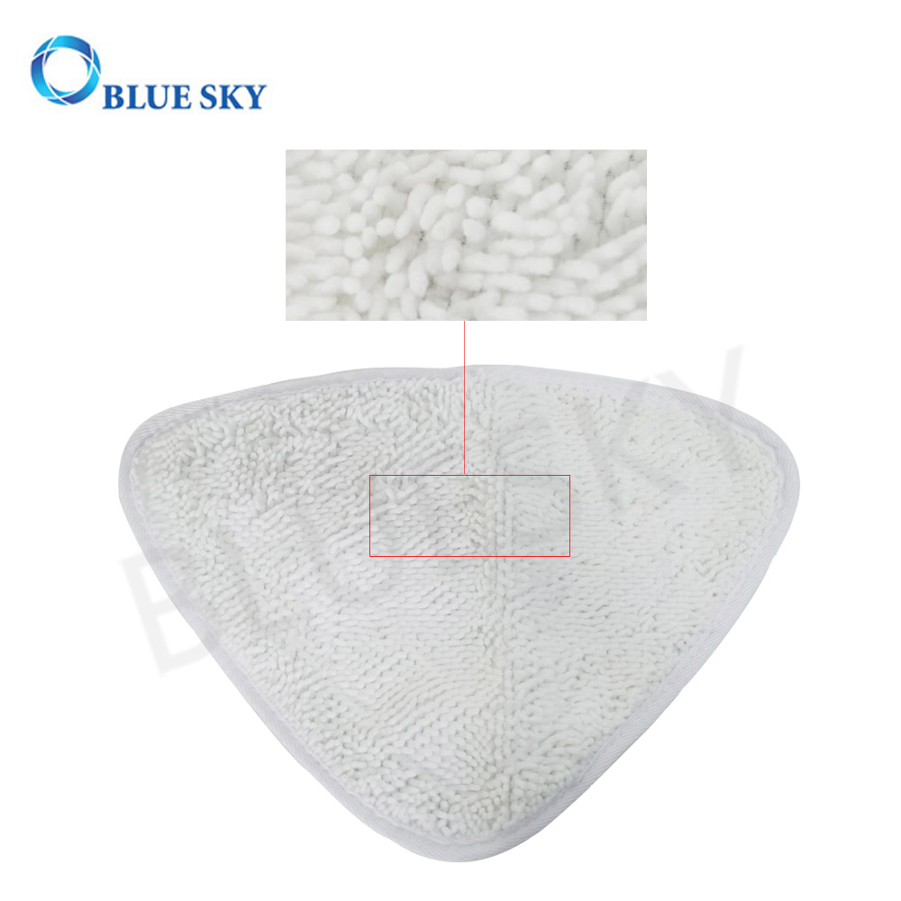 Customized Washable Microfiber Steam Cleaning Pads Compatible With Reusable Vacuum Cleaner Parts Replacement Hard Floor Mops