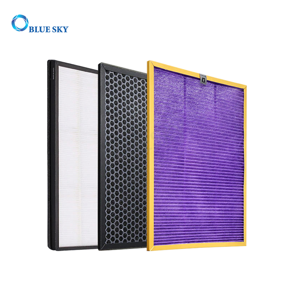 3PCS Replacement H13 Activated Carbon Filter Hepa Filter for Philips Ac4014 Ac4072 Ac4073 Air Purifier Parts