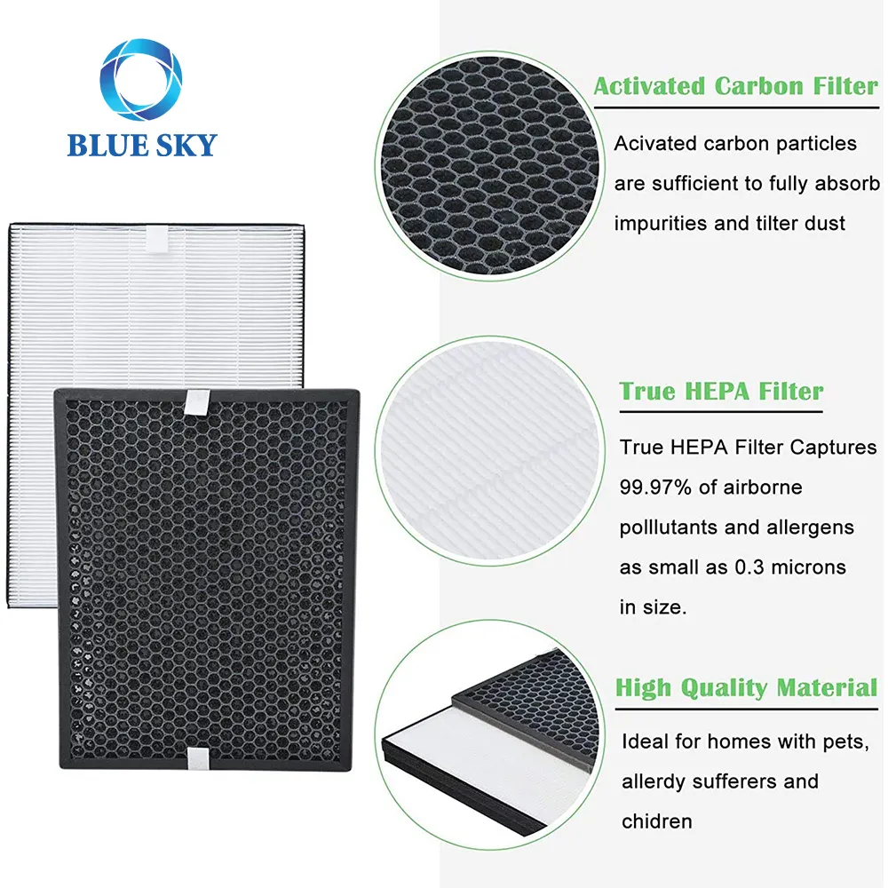 Fy141030 H13 Filter Activated Carbon Filter Compatible with Philipss 1000 Series Fy1410/30 FY1413/40 Air Purifier Parts