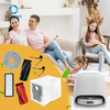 Sweeping Robot Spare Parts Accessory Kit for Roborock Qrevo Curv P20 Pro Robot Vacuum Cleaner