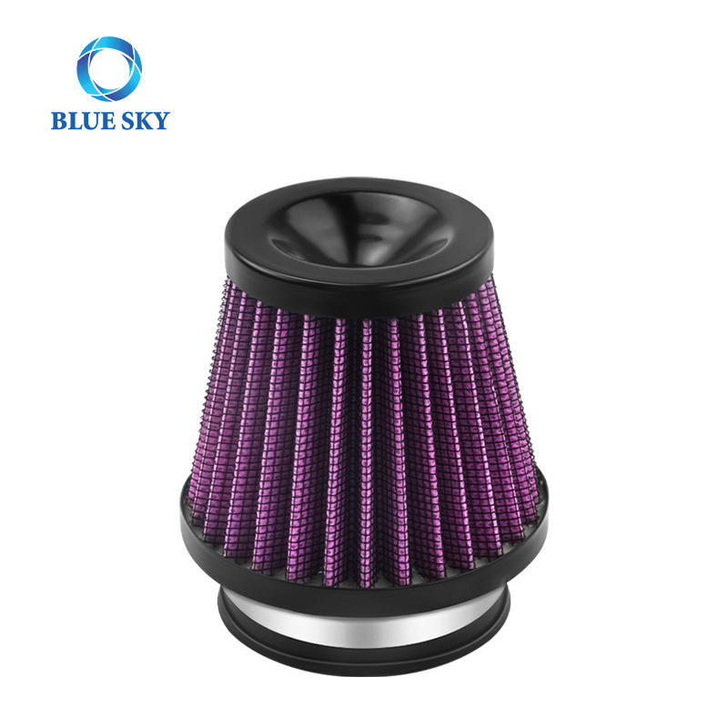 Customized High Flow Short Type Motorcycle Racing Air Filter Intake Filter for Motorcycle Parts