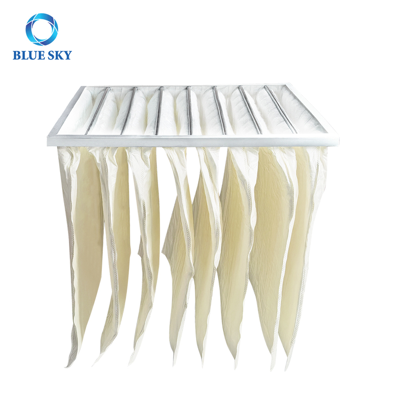 HVAC Filter Synthetic Pocket Air Filter F5 F6 F7 F8