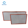 Stainless Steel High Temperature Resistant HEPA Filter HVAC Air Filter