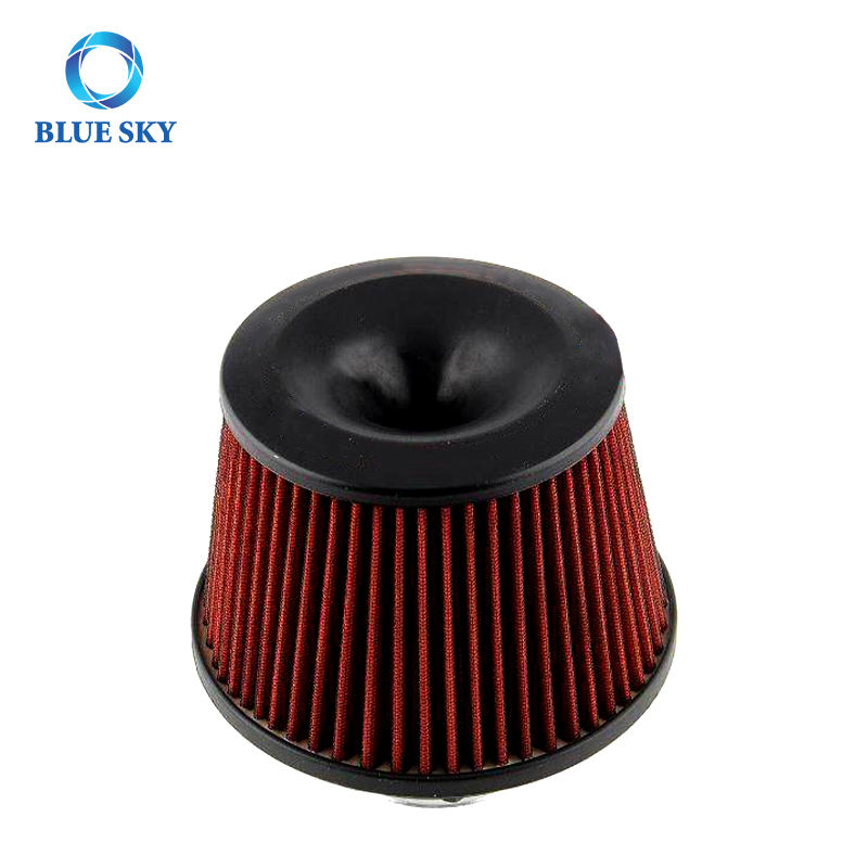 75mm Aluminum High Flow Air Intake Filter Customize Auto Filter