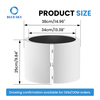 3-in-1 HEPA activated carbon replacement filter compatible with Blueair Blue Signature SP4i air purifier for particle and odor filtration