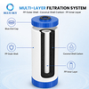 4.5 x 10 inch refillable whole house water filter cartridge compatible with Big Blue housing for sediment carbon and OEM filtration solutions