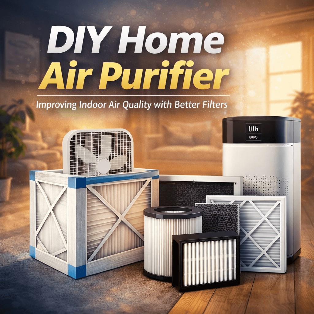 DIY Home Air Purifier Guide - How Air Filters Improve Indoor Air Quality | Blue Sky Filter