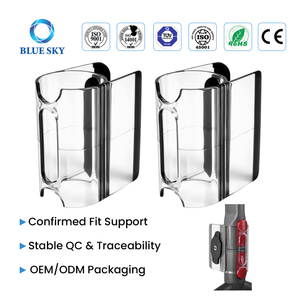 Dyson V11 V10 V8 vacuum cleaner wall mount holder clip installed