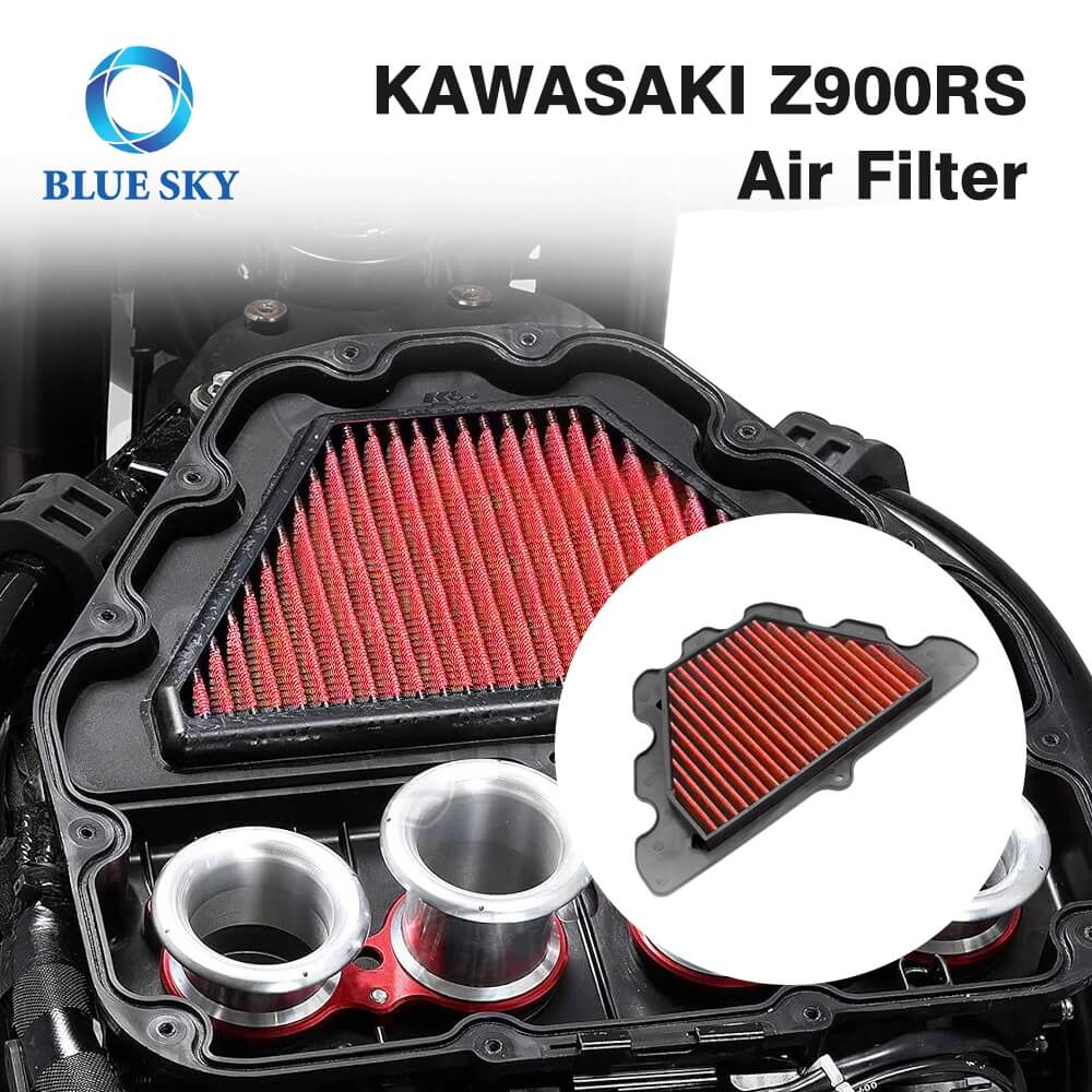 11013-0768 High Quality High Flow Filter for Kawasaki Z900RS 2018-2024, Motorcycle Air Filter, Automotive Filter