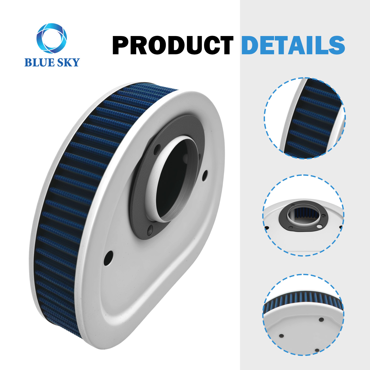 Product Details of Motorcycle Air Filter 29461-99 HD-1499 for Harley Davidson