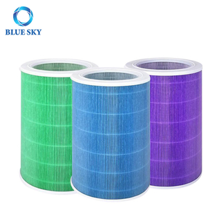 Wholesale Replacement Air Purifier Filter for Xiaomi 4 / 4 Pro - H13 HEPA Cylindrical OEM Supplier