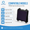 DT581062 motorcycle high flow air filter with multi-layer cotton gauze for Bajajs Pulsar Rouser RS200 NS160 Dominar models
