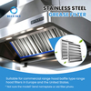19.5 X 19.5 Inch Commercial Kitchen Hood Grease Filter - 201 Stainless Steel Exhaust Hood Filter Customized Available