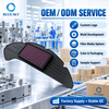 Custom-fit motorcycle air filter compatible with selected Yamahas NMAX 125 and NMAX 155 scooters for engine intake filtration