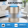 UV-C Air Purifier for Home and Office - HEPA Air Cleaner with Sterilization Function