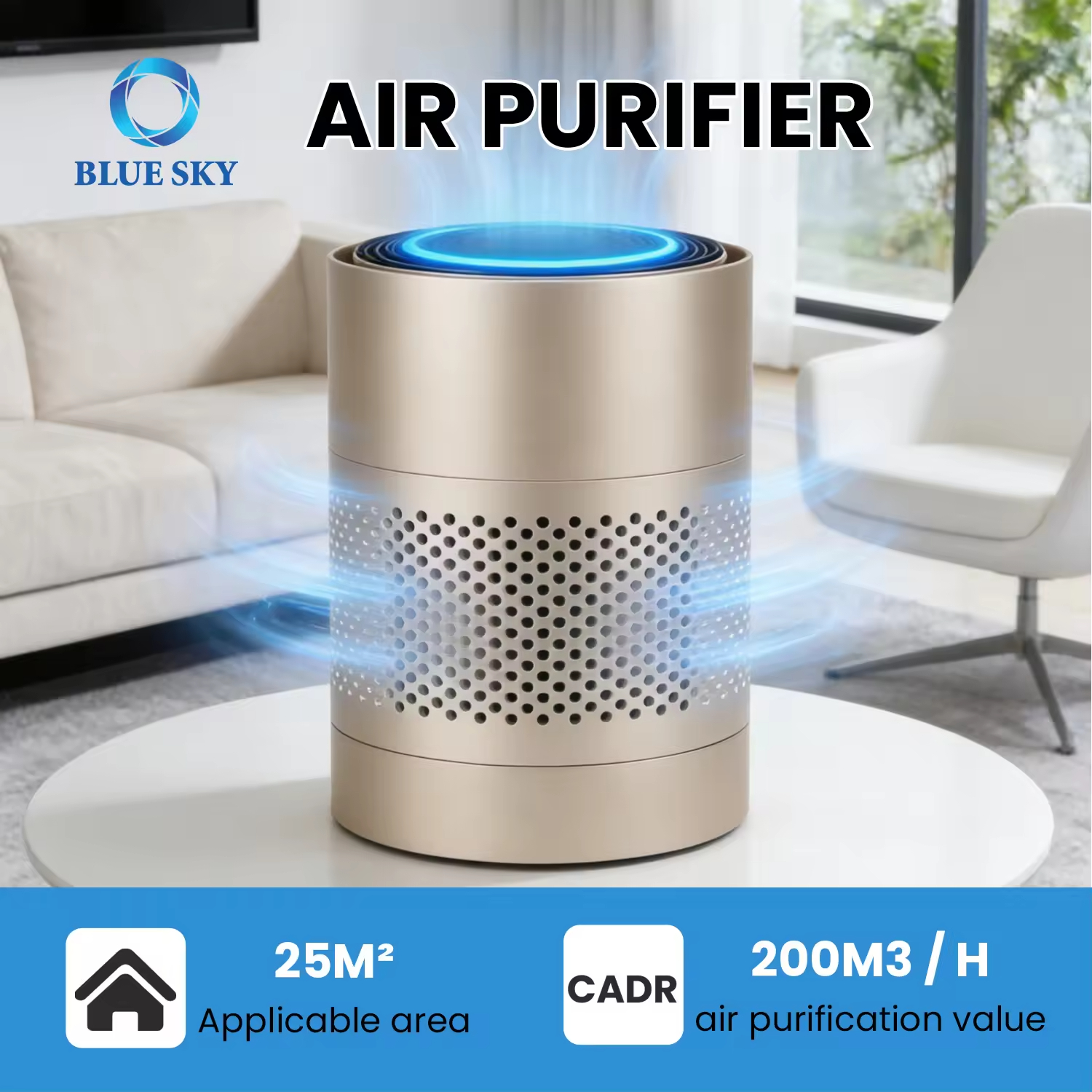 Home Office UV-C Air Purifier (4)