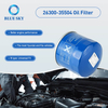 26300-35504 Auto Oil Filter for Most Hyundais and KIA Models, Universal Car Oil Filter, Wholesale Automotive Oil Filter