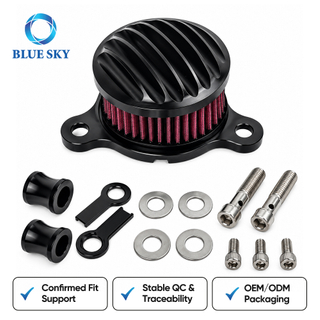 Air Cleaner Kit Compatible with Harleys-Davidsons Sportster XL883 XL1200