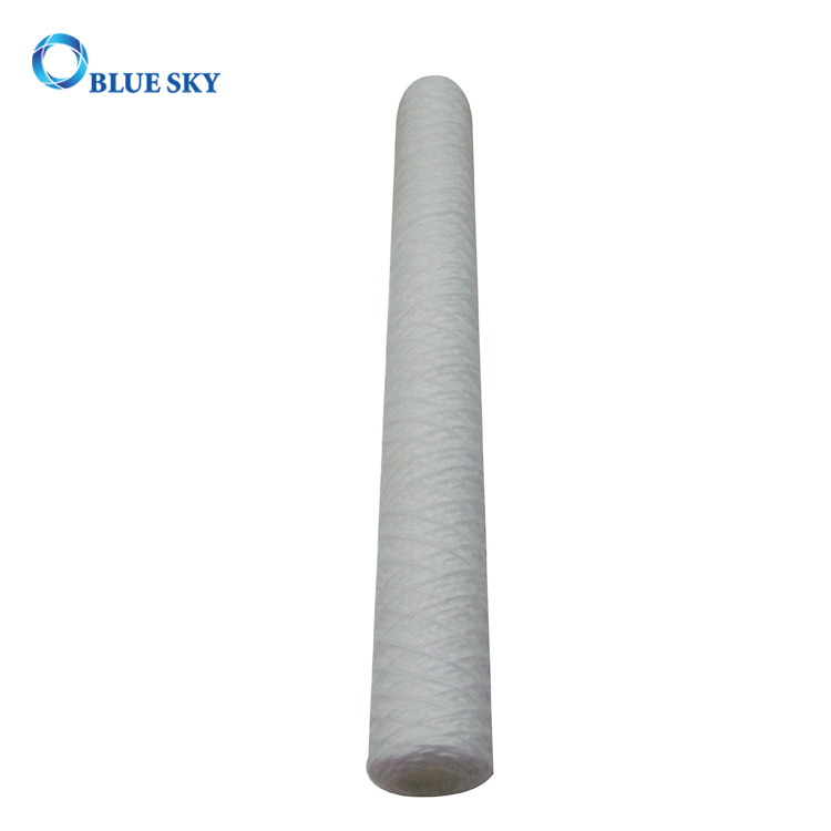  50 Micron PP Sediment String Wound Water Filter Cartridge for Long 20 Inch