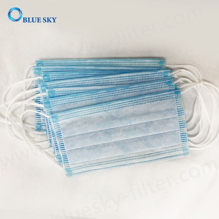 Anti-Dust Function Disposable Non-Woven Melt-Blow Antibacterial 3 Ply Face Mask Gauze Mask