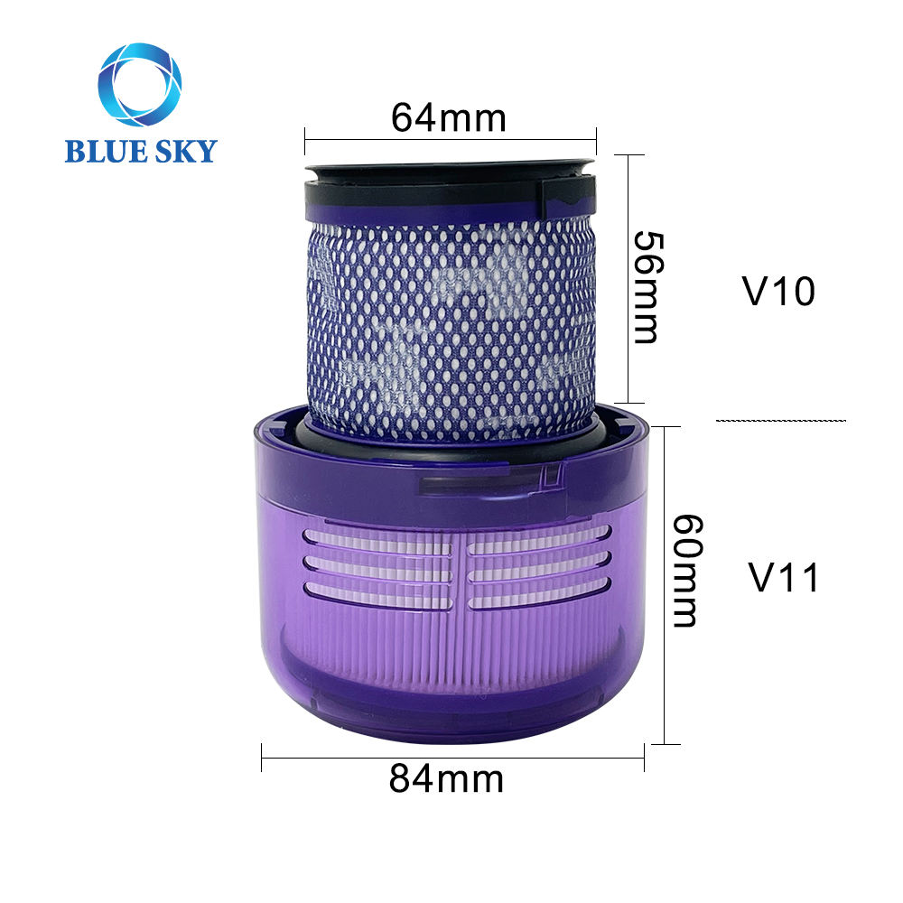 Bluesky Replacement V10 V11 HEPA Filter for Dyson V10 Slim SV18 Cordless Vacuum Cleaner Accessories
