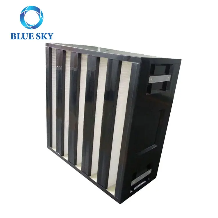 V-Bank HEPA Air Filter for Rigid Box HVAC System