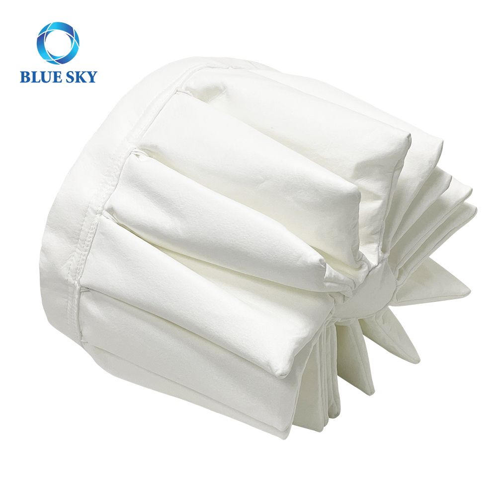 Customized 16 Fold 0.5 Micron Multi-fold Industrial Polyester Nilfisk Star Filter Kit M Class For Nilfisk S2 S3 Series