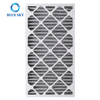 Customized MERV 8 Pleated AC Furnace Air Filter with Activated Carbon for AC HVAC and Furnace System