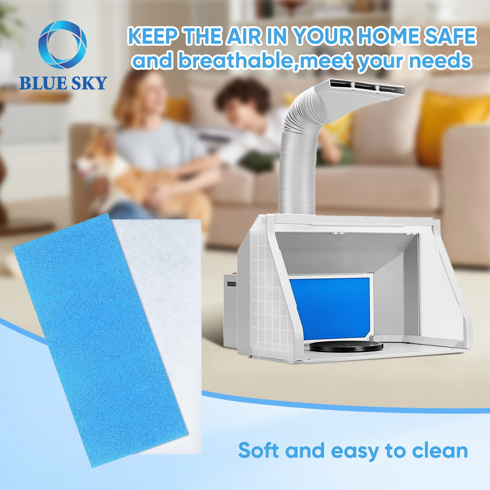 Exhaust Fan Filter Spray Air Filter for Airbrush Booth Spray Booth