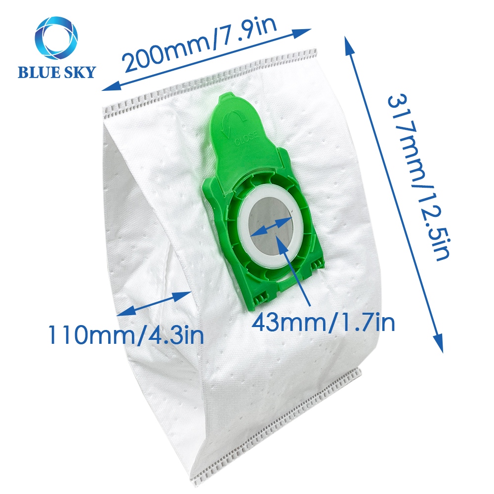 Blue Sky High Quality Non-woven Dust Bag for Sebo 8300ER Airbelt E1 E3 Series Vacuum Cleaner Parts