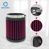 Universal Air Intake Filter RU-0800 60-63mm Cotton Gauze Auto Filter Fit for KN RU-0800